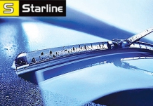 Новая упаковка бескаркасных стеклоочистителей Starline