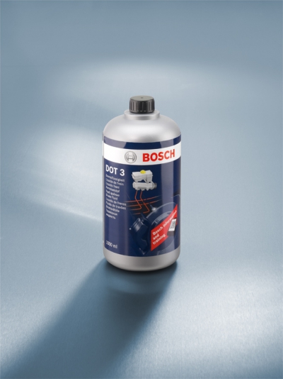 Тормозная жидкость Bosch в новой пластиковой упаковке